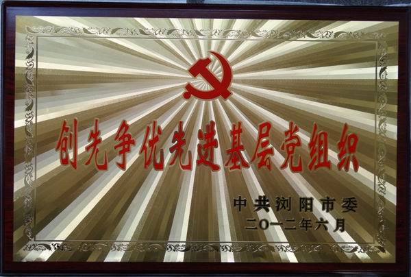 創(chuàng)先爭(zhēng)優(yōu)先進(jìn)基層黨組織